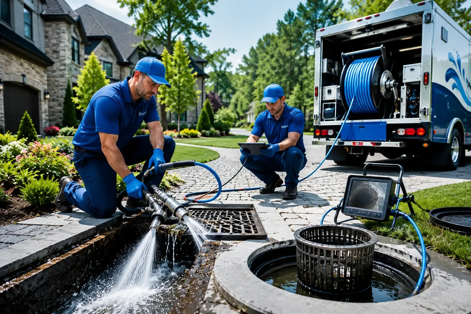 Local outdoor drain cleaning professionals in Mesick, MI